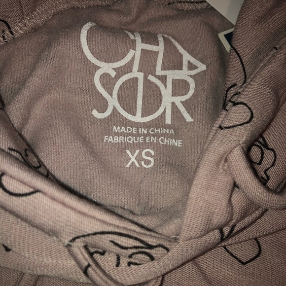 Chaser heart-detailed skulls💀 ♥️ hoodie, xsmall - Picture 6 of 8